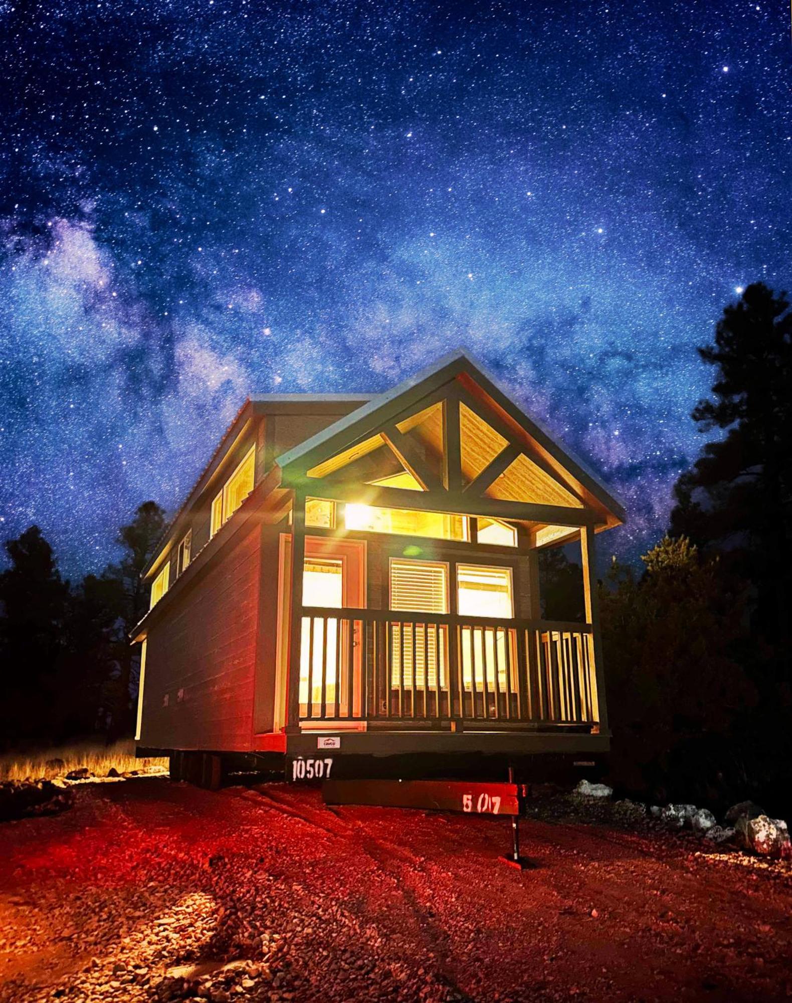 Cozy Cabin With Mountain View 6A วิลเลียมส์ ภายนอก รูปภาพ