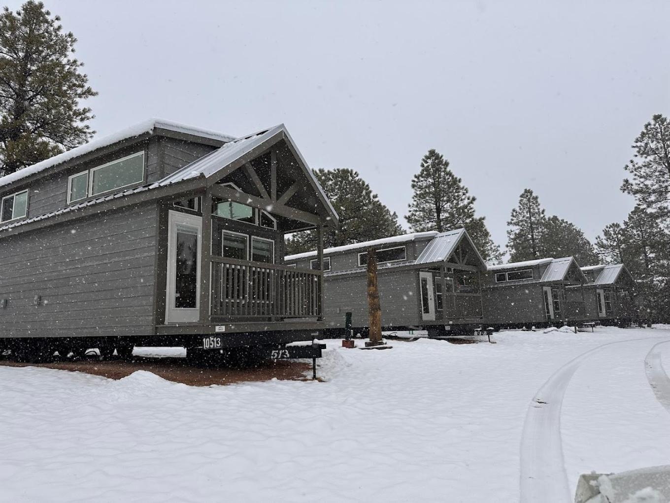 Cozy Cabin With Mountain View 6A วิลเลียมส์ ภายนอก รูปภาพ